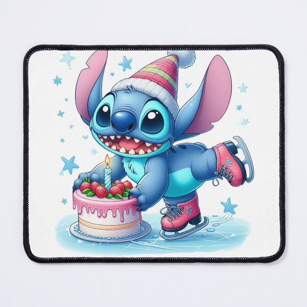 Item preview, Stitch and Lilo Ice Skating Winter Fun Retro Aesthetic designed and sold by rfd2.