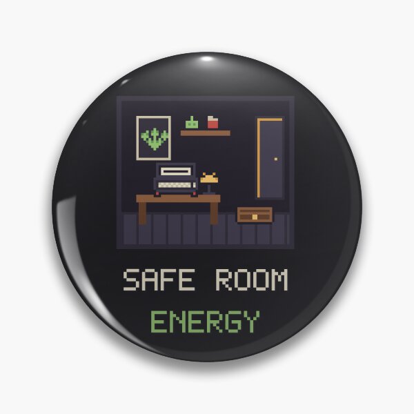 Item preview, Safe Room Energy, Cozy Survival Horror Pixel Art designed and sold by River1Shop.
