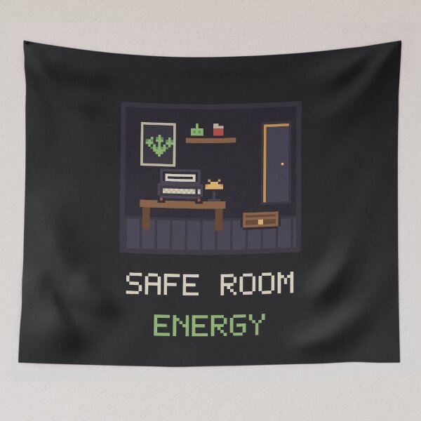 Item preview, Safe Room Energy, Cozy Survival Horror Pixel Art designed and sold by River1Shop.