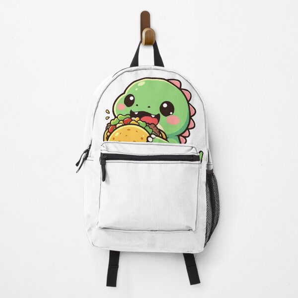 Item preview, Cute Dino Taco - Kawaii Baby T-Rex Dinosaur Food Sticker designed and sold by AuraArtistica.
