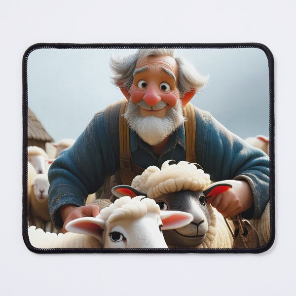 Item preview, Old Fart as a sheep shearer designed and sold by Colin Bentham.