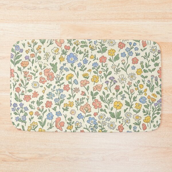 Item preview, Cute Floral Botanical Cottagecore Spring Flowers Seamless Pattern  designed and sold by FashioonTrends.