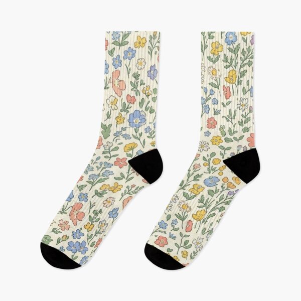 Item preview, Cute Floral Botanical Cottagecore Spring Flowers Seamless Pattern  designed and sold by FashioonTrends.