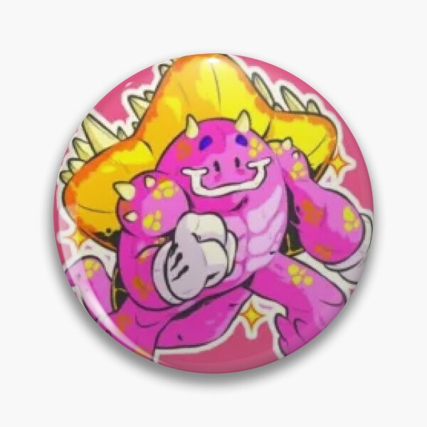 Artikelvorschau, Stacheliger rosa Titan entworfen und verkauft von MonsterInkStyle.