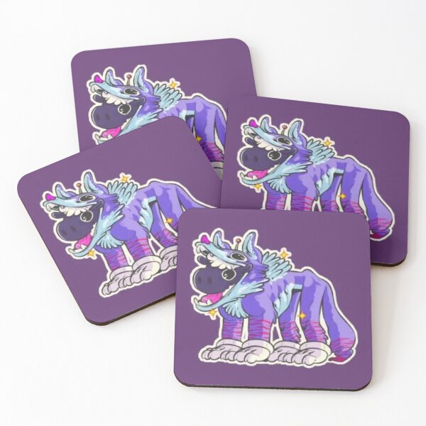 Item preview, Purple Wolf Creature designed and sold by MonsterInkStyle.