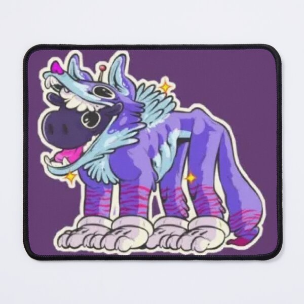 Item preview, Purple Wolf Creature designed and sold by MonsterInkStyle.