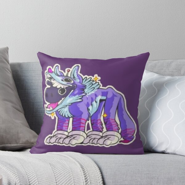Item preview, Purple Wolf Creature designed and sold by MonsterInkStyle.