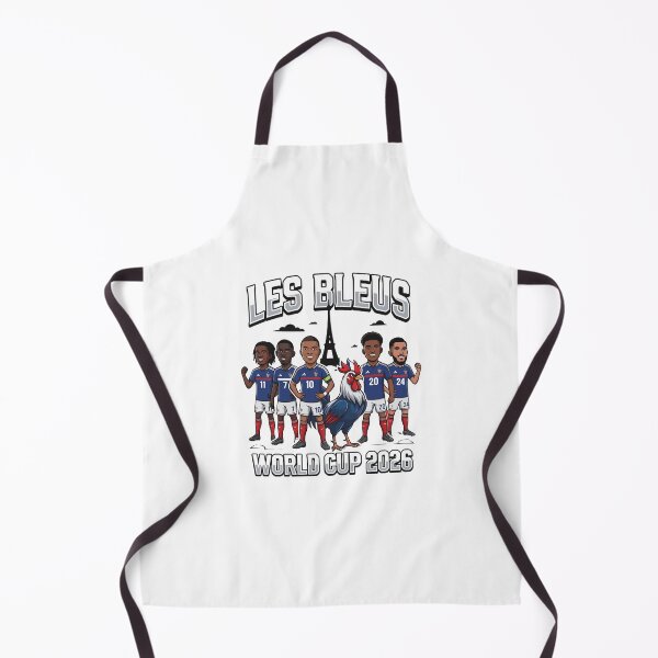 Item preview, Les Bleus France World Cup 2026 Football Rooster Cartoon Fan designed and sold by nojany.