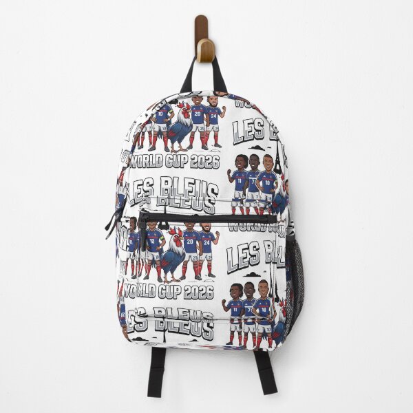 Item preview, Les Bleus France World Cup 2026 Football Rooster Cartoon Fan designed and sold by nojany.