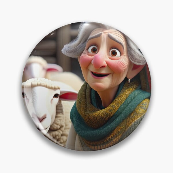 Item preview, Old Fart as a sheep shearer designed and sold by Colin Bentham.