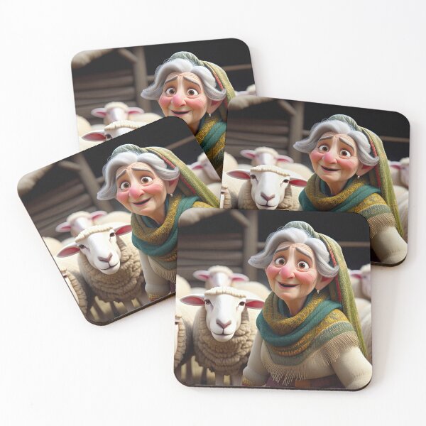 Item preview, Old Fart as a sheep shearer designed and sold by Colin Bentham.