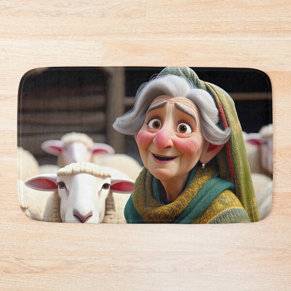 Item preview, Old Fart as a sheep shearer designed and sold by Colin Bentham.