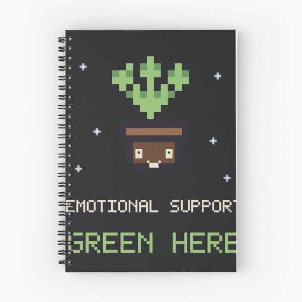 Item preview, Emotional Support Green Herb, Cute Survival Horror Plant designed and sold by River1Shop.