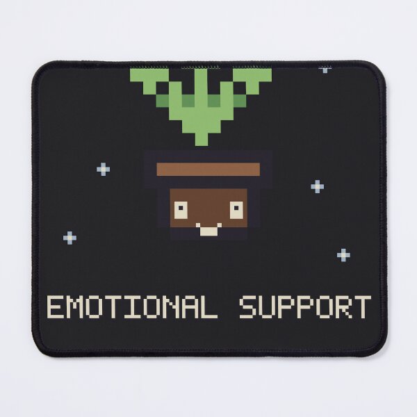 Item preview, Emotional Support Green Herb, Cute Survival Horror Plant designed and sold by River1Shop.