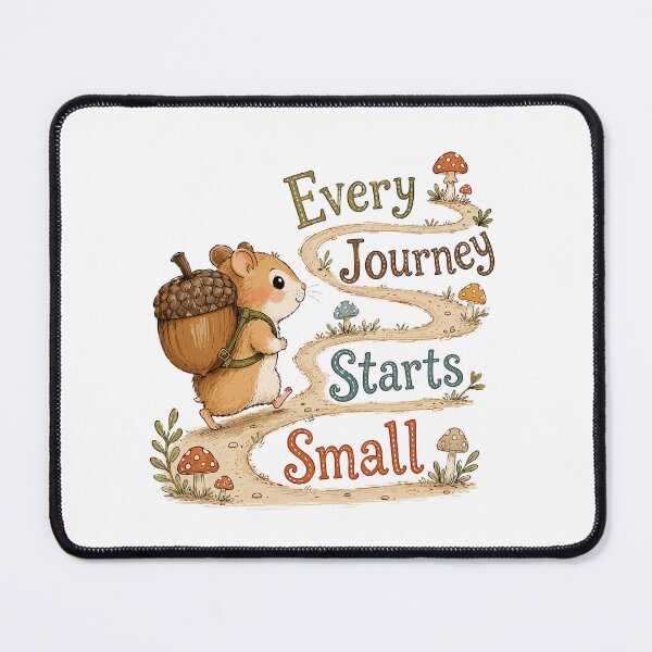 Item preview, Acorn Adventurer - Cute Hamster Nursery designed and sold by bapupa.