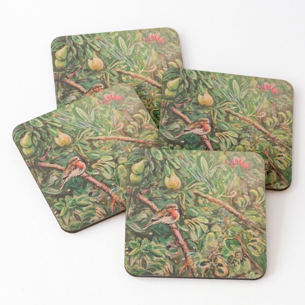 Item preview, Sweetpeas pears and robin designed and sold by LittleLiz.