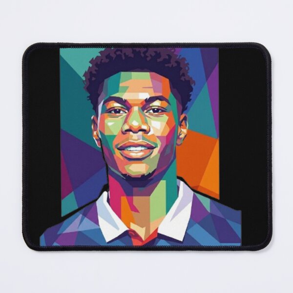 Item preview, Aurélien Tchouaméni Geometric Pop Art designed and sold by oganespegenh.