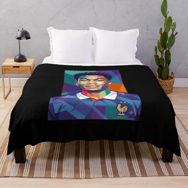 Item preview, Aurélien Tchouaméni Geometric Pop Art designed and sold by oganespegenh.
