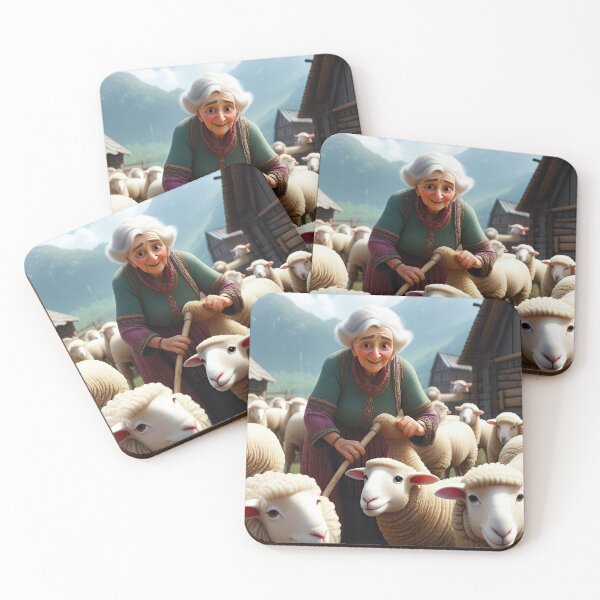 Item preview, Old Fart as a sheep shearer designed and sold by Colin Bentham.