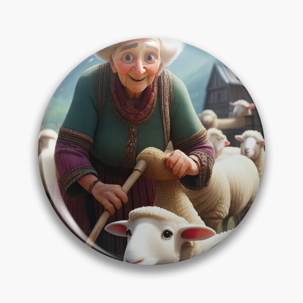 Item preview, Old Fart as a sheep shearer designed and sold by Colin Bentham.