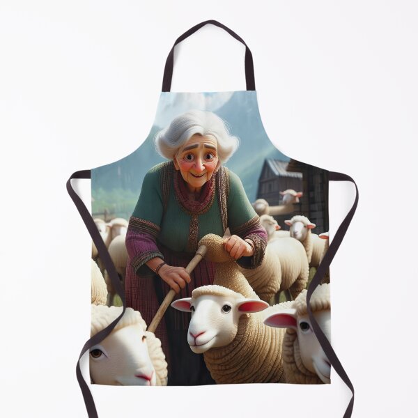 Aperçu de l'œuvre Vieux con comme tondeur de moutons créée et vendue par Colin Bentham.