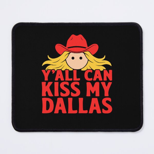 Item preview, Y'All Can Kiss My Dallas Funny Haaland Erling Cartoon Football Parody designed and sold by nojany.