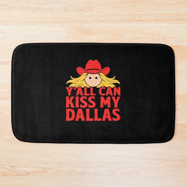 Item preview, Y'All Can Kiss My Dallas Funny Haaland Erling Cartoon Football Parody designed and sold by nojany.