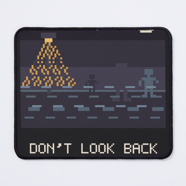 Item preview, Don't Look Back, Retro Horror Pixel Art Night Street designed and sold by River1Shop.