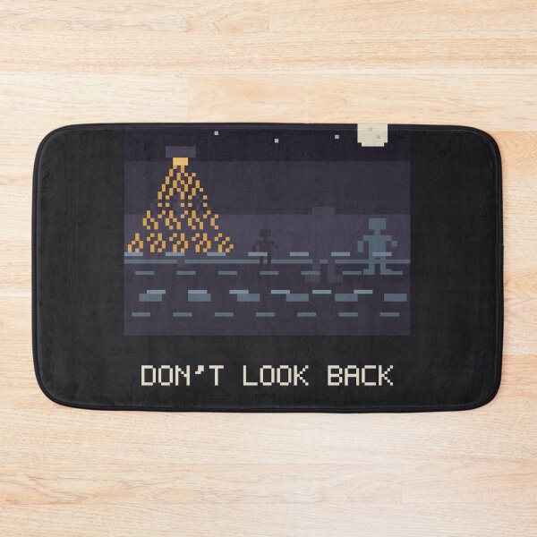 Item preview, Don't Look Back, Retro Horror Pixel Art Night Street designed and sold by River1Shop.