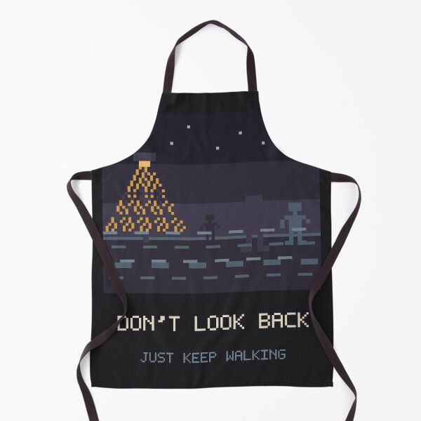 Item preview, Don't Look Back, Retro Horror Pixel Art Night Street designed and sold by River1Shop.