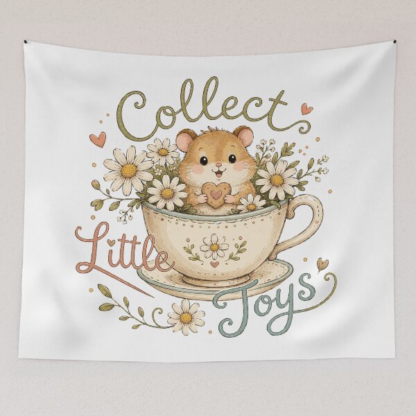 Item preview, Pocket Treasure - Cute Hamster Nursery designed and sold by bapupa.