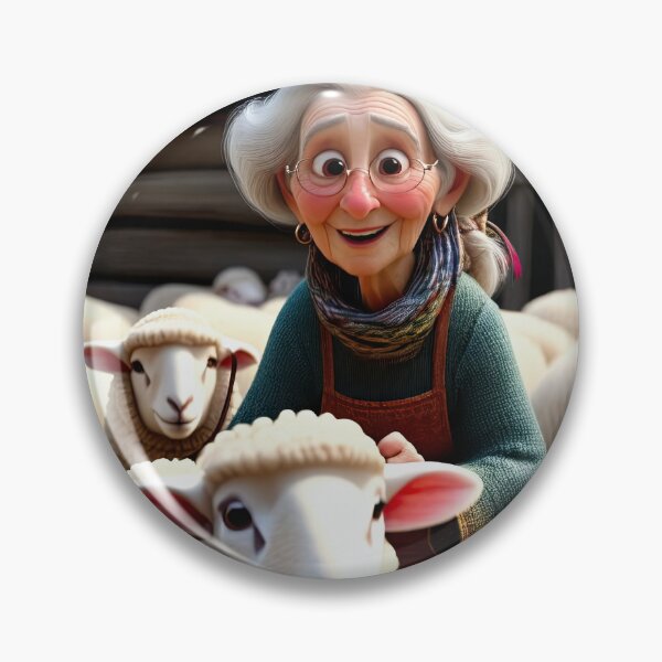 Item preview, Old Fart as a sheep shearer designed and sold by Colin Bentham.
