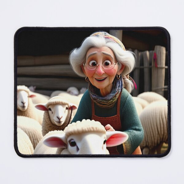 Item preview, Old Fart as a sheep shearer designed and sold by Colin Bentham.