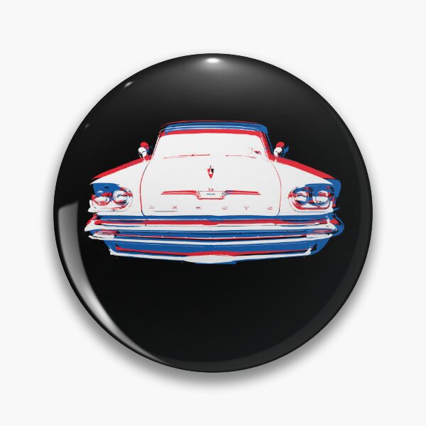 Item preview, DeSoto Firedome 1957 classic American car red-white-blue designed and sold by soitwouldseem.