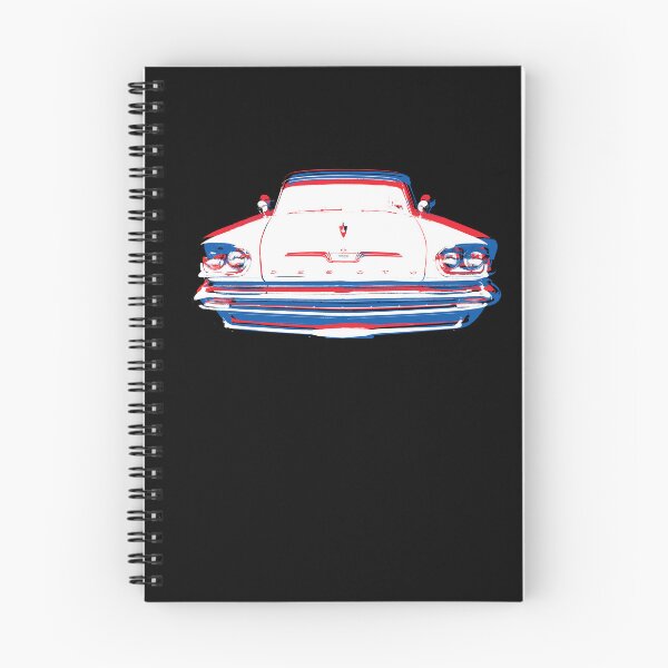 Item preview, DeSoto Firedome 1957 classic American car red-white-blue designed and sold by soitwouldseem.