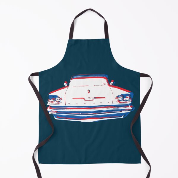 Item preview, DeSoto Firedome 1957 classic American car red-white-blue designed and sold by soitwouldseem.