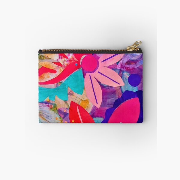 Item preview, "Garden Party" collage by Jenette Hewitt Art JKH63 designed and sold by Jenette Hewitt Art.
