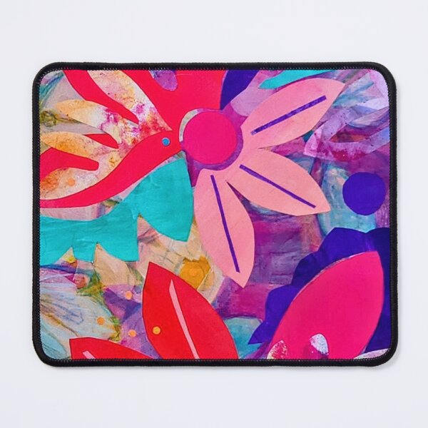 Item preview, "Garden Party" collage by Jenette Hewitt Art JKH63 designed and sold by Jenette Hewitt Art.