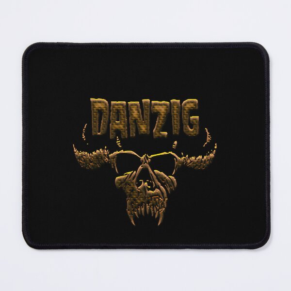 Item preview, Danzig Skull Horns Metallic Texture designed and sold by tntboysmas.
