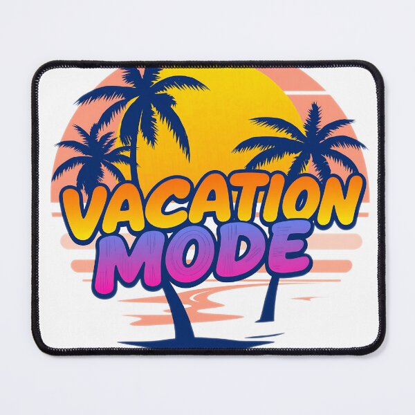 Item preview, Vacation Mode Sunset Palms designed and sold by T-domain.