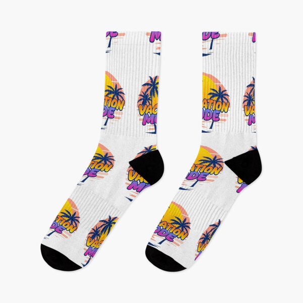 Item preview, Vacation Mode Sunset Palms designed and sold by T-domain.