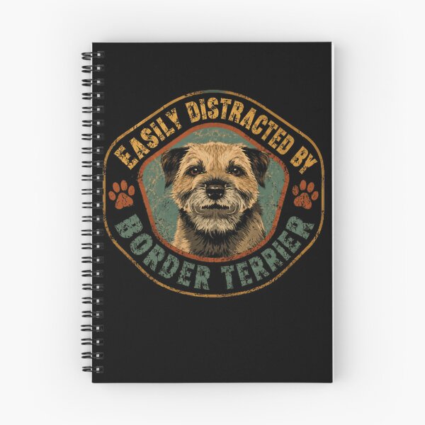 Item preview, Easily Distracted By Border Terrier Dog Lover Owner Mom Dad designed and sold by HumansStuck12.