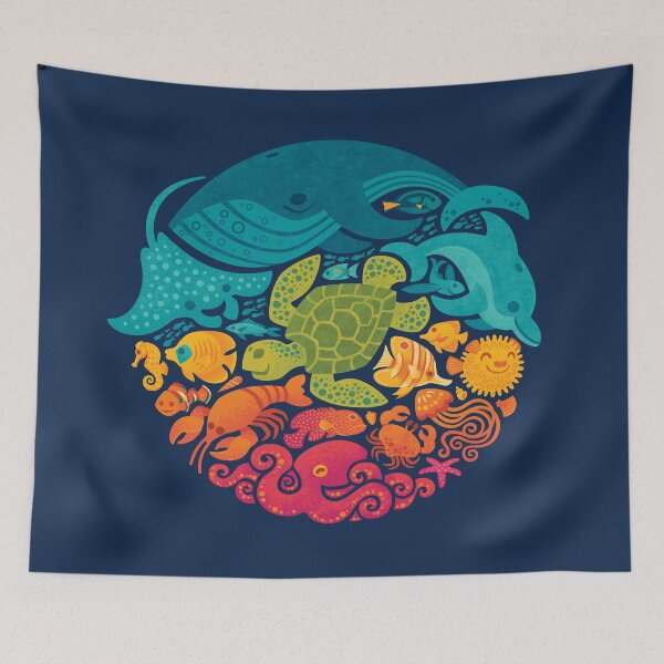 Item preview, Aquatic Rainbow designed and sold by Wayne Minnis.