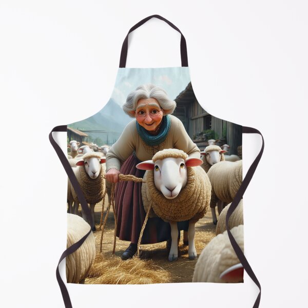 Item preview, Old Fart as a sheep shearer designed and sold by Colin Bentham.
