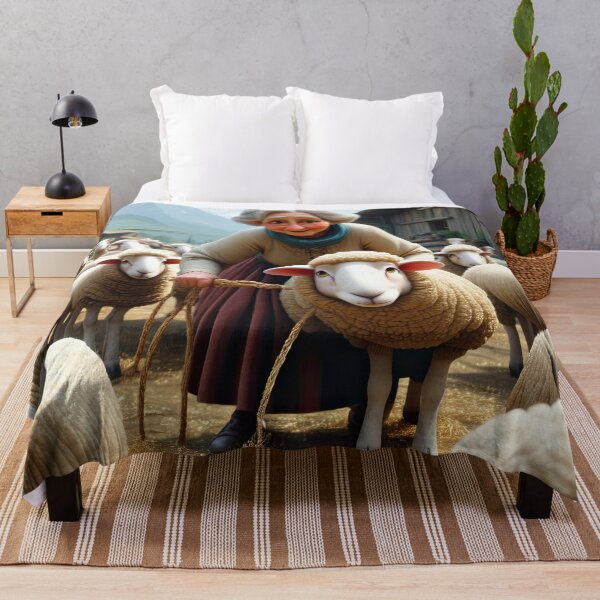 Item preview, Old Fart as a sheep shearer designed and sold by Colin Bentham.