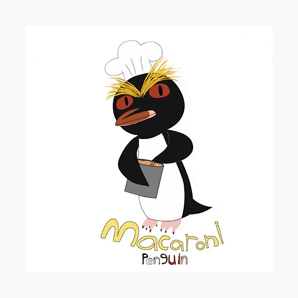 Item preview, Macaroni penguin designed and sold by PenguinBluestar.