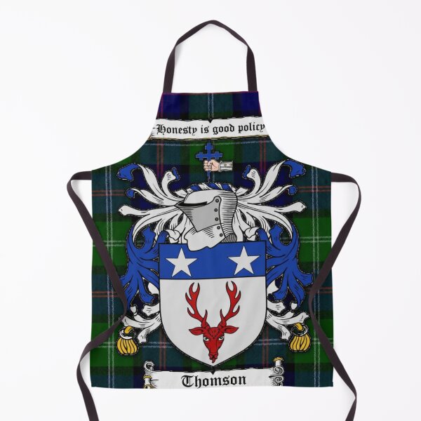 Item preview, Thomson Coat of Arms and MacThomas Modern Tartan designed and sold by Kirrindy Designs.