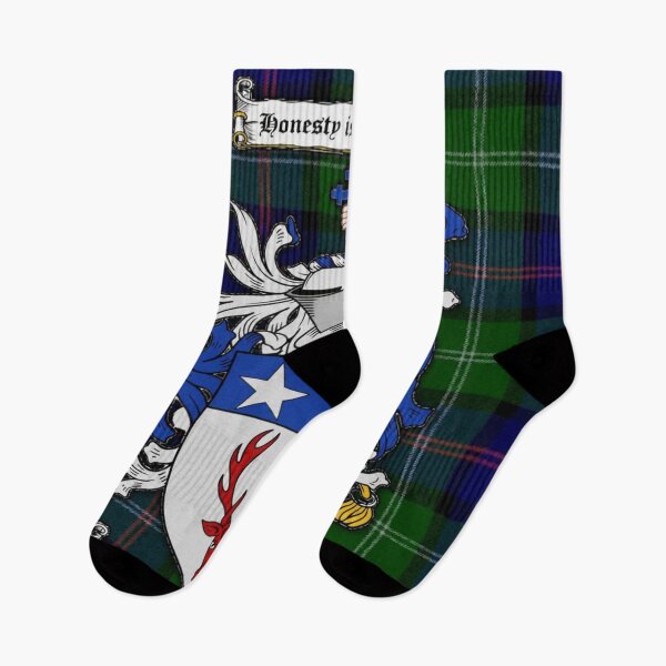 Item preview, Thomson Coat of Arms and MacThomas Modern Tartan designed and sold by Kirrindy Designs.