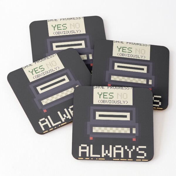 Item preview, Always Save First, Retro Gamer Typewriter Save Point designed and sold by River1Shop.