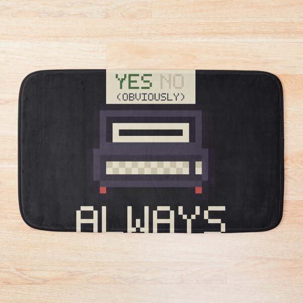 Item preview, Always Save First, Retro Gamer Typewriter Save Point designed and sold by River1Shop.